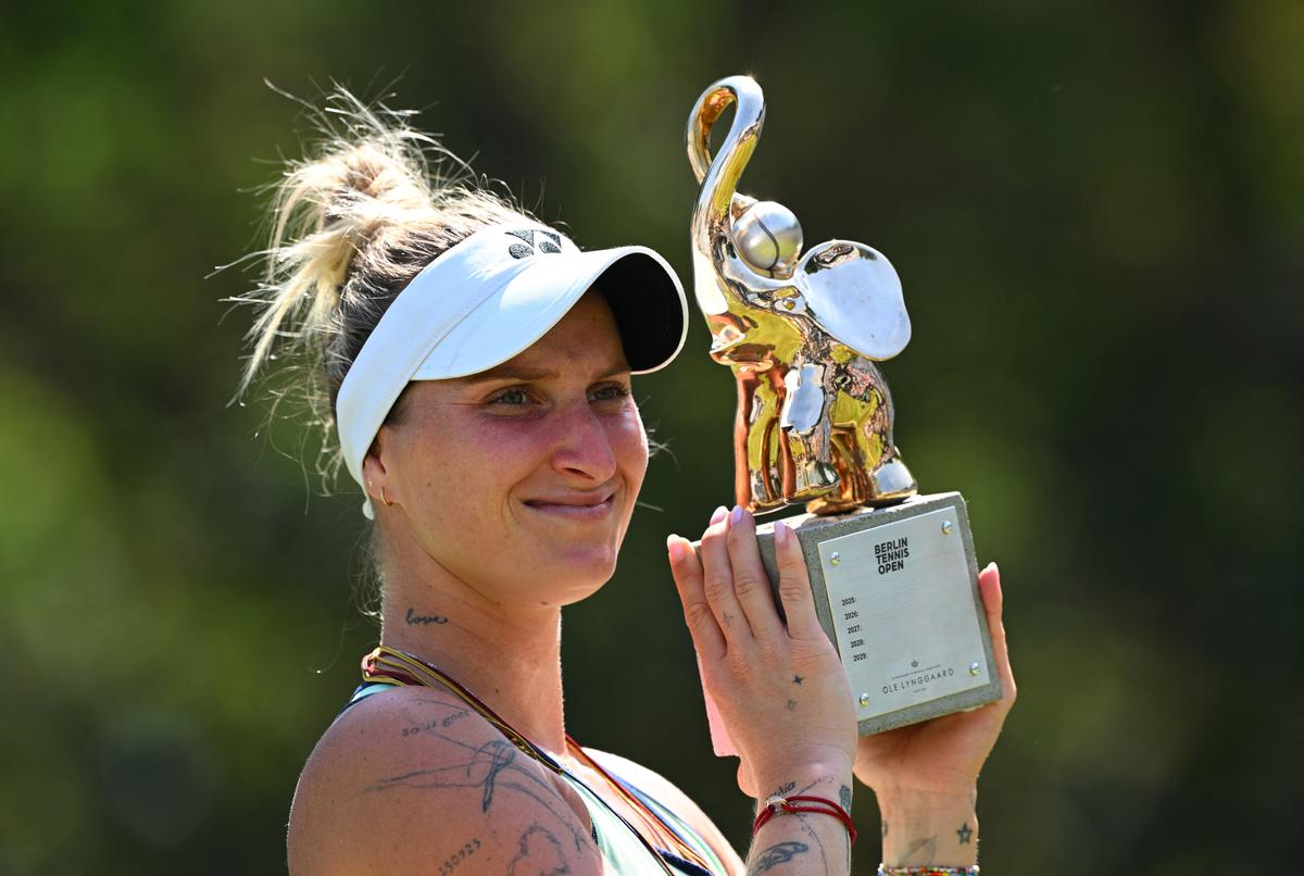 Marketa Vondrousova beats qualifier Wang Xinyu to win Berlin Open