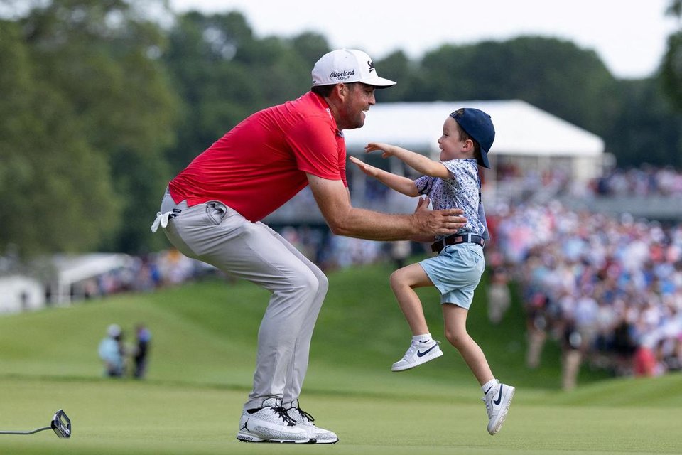 US Ryder Cup captain Keegan Bradley edges out Tommy Fleetwood to win Travelers Championship