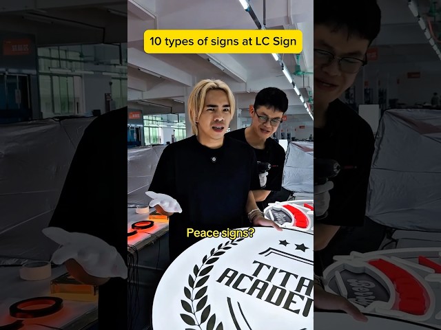 10 Types of Signs you’ll find at LC Sign 💀