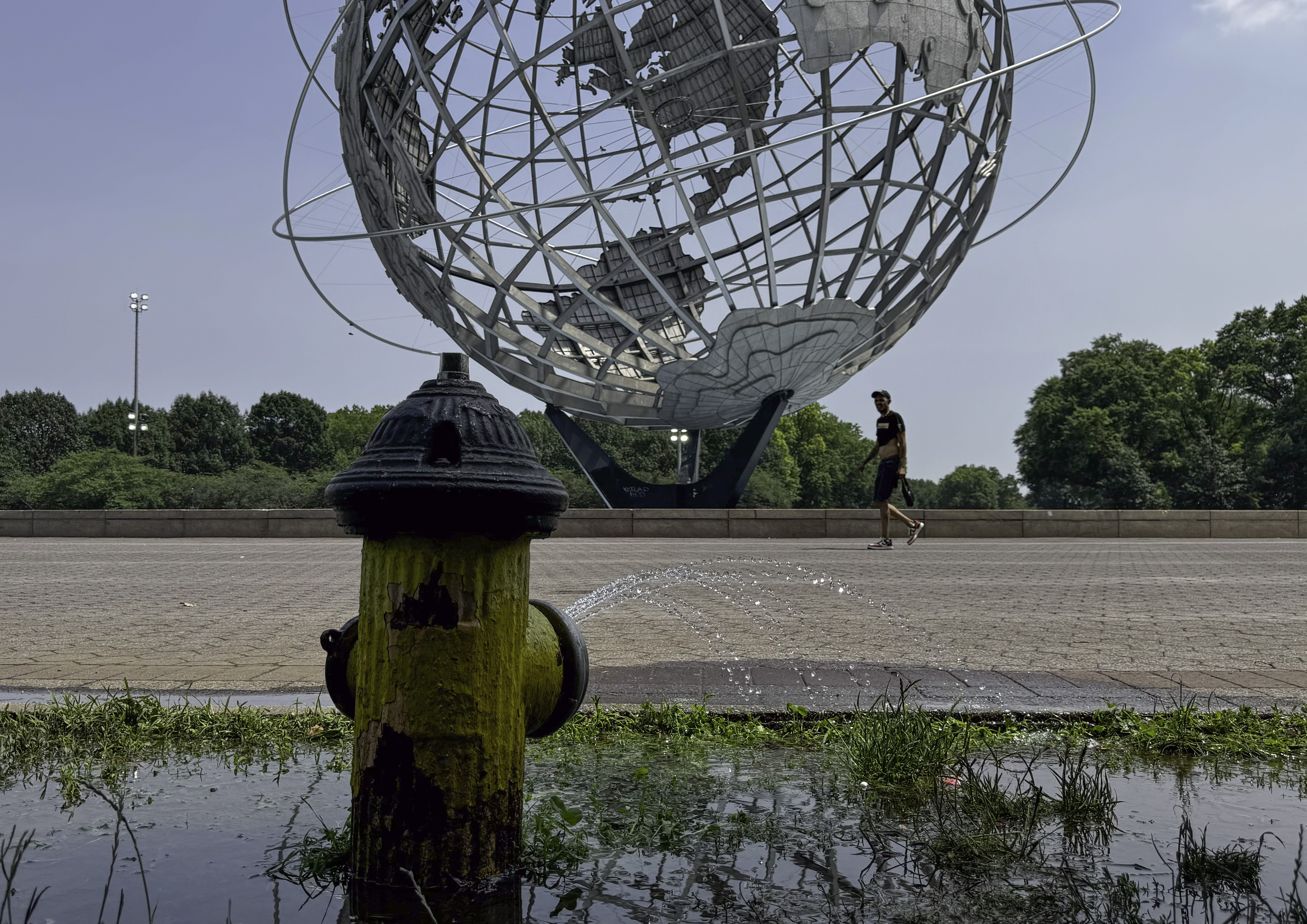 New Yorkers try to beat the heat as triple-digit temps bake the Big Apple
