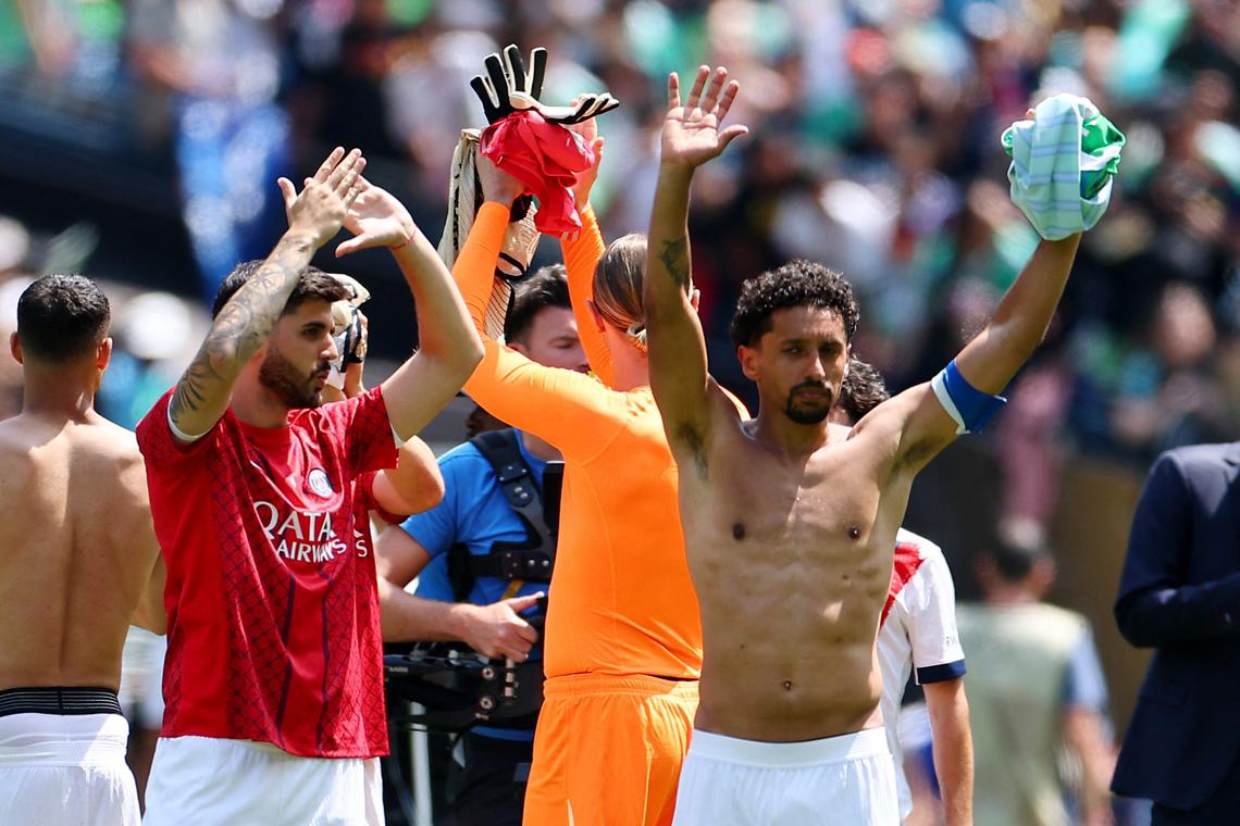 PSG beat Seattle to reach knockout stage at Club World Cup