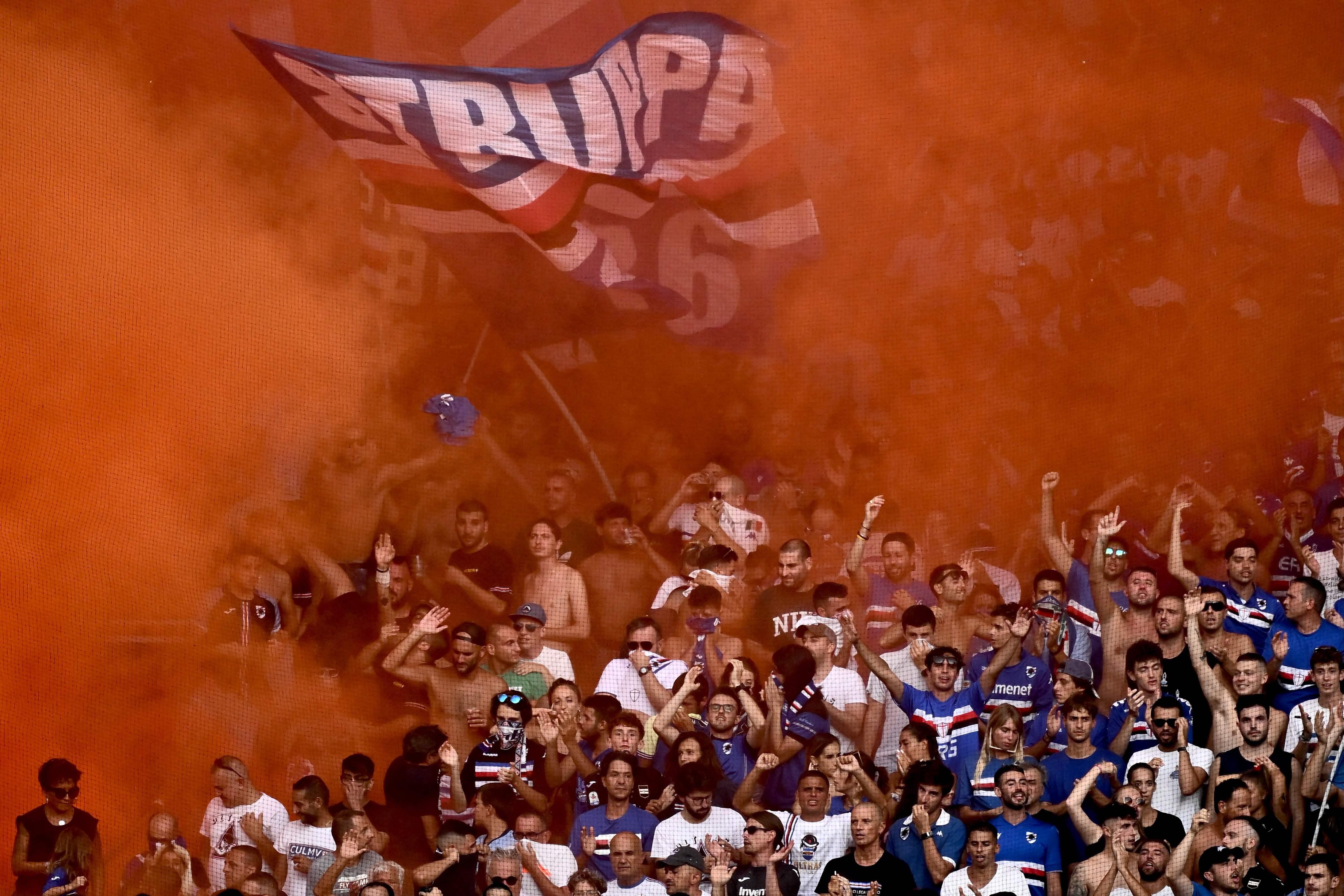 Sampdoria stay up as Serie B awards 3-0 win after fan trouble at Salernitana