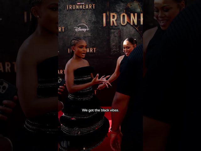 Ryan Coogler and Dominique Thorne at the #Ironheart premiere!