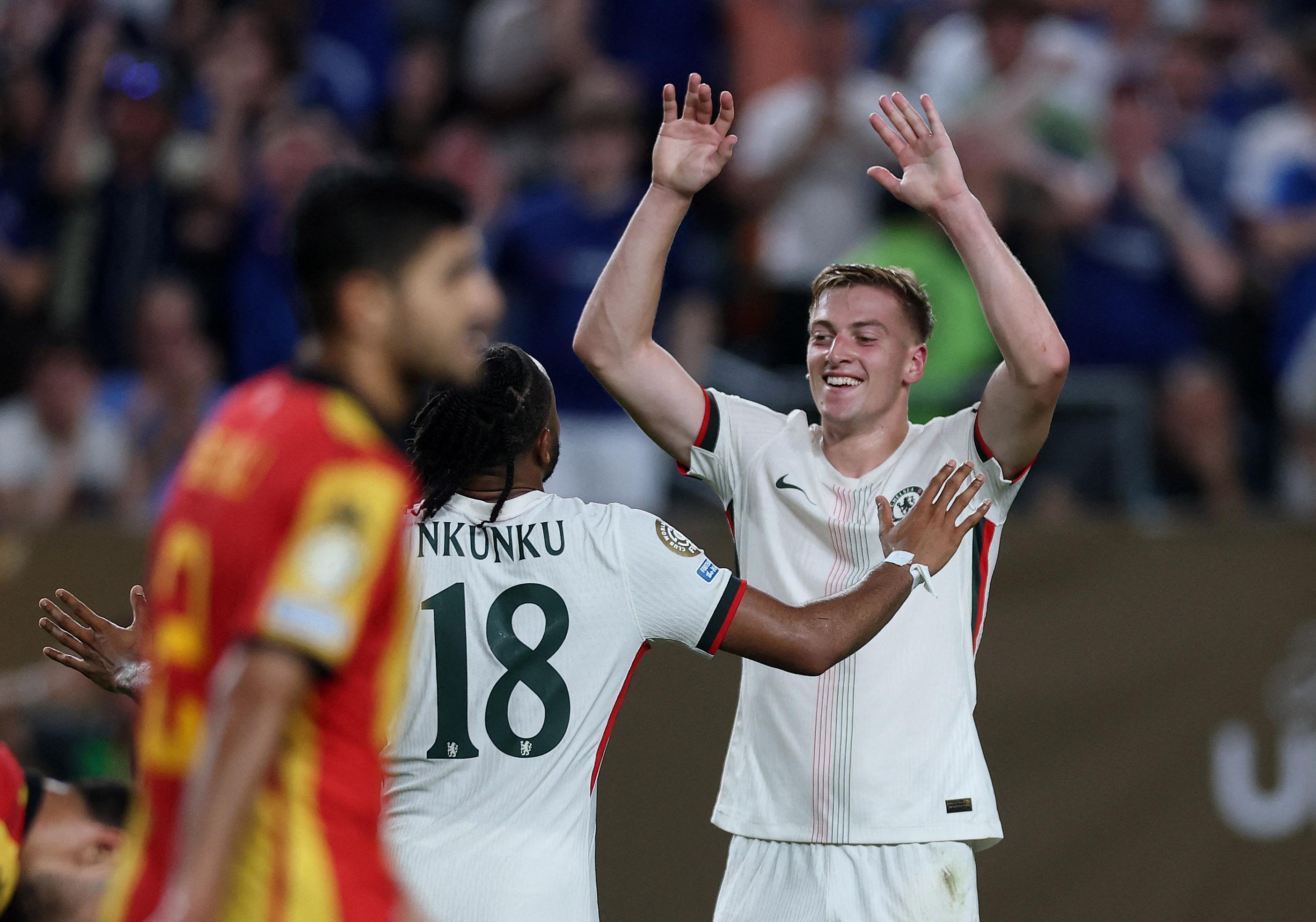 Liam Delap off mark as Chelsea ease into Club World Cup last 16