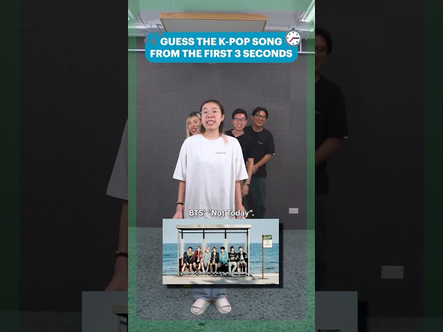 Guess The K-pop Song From The First 3 Seconds! #shorts #kpop
