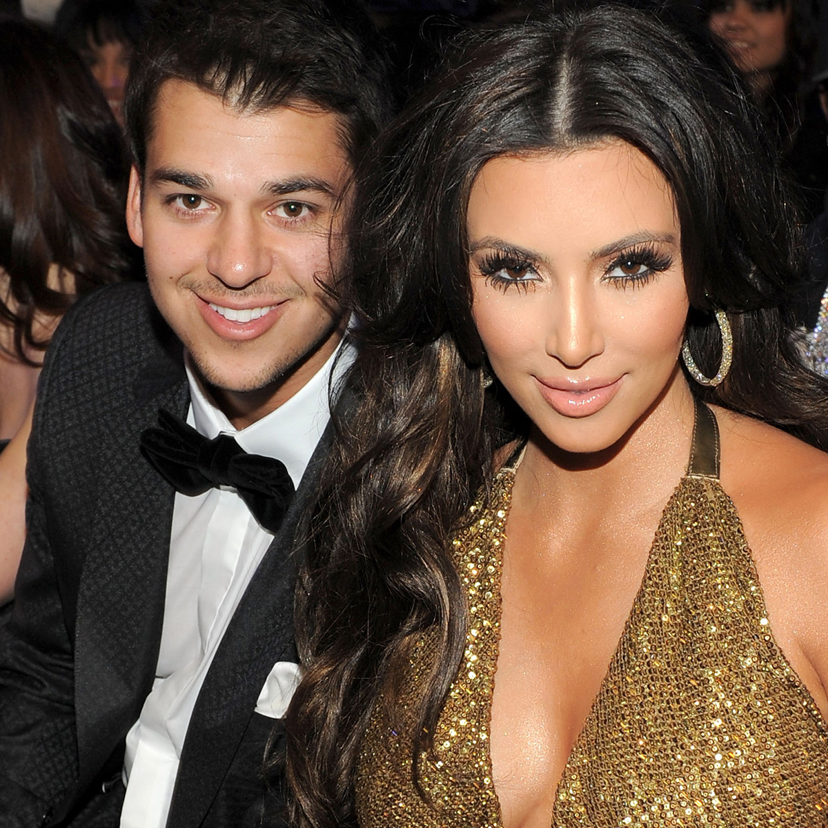 Rob Kardashian Joins Kim Kardashian for Rare Photo