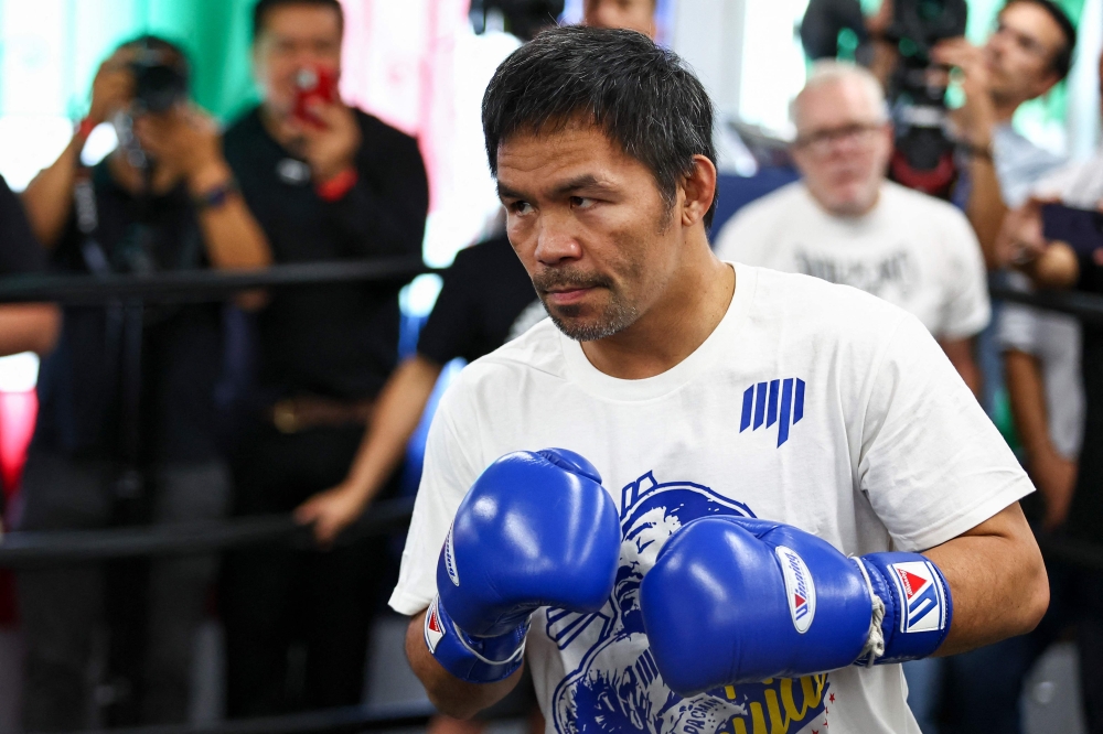 ‘Hungry to fight again’: Pacquiao ready for Las Vegas comeback against champ Mario Barrios after four-year break