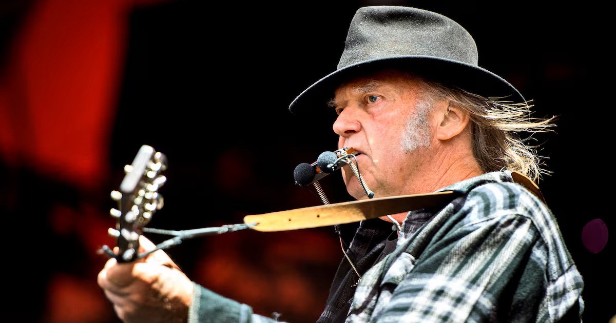 Neil Young bans BBC from broadcasting his headline set at Glastonbury