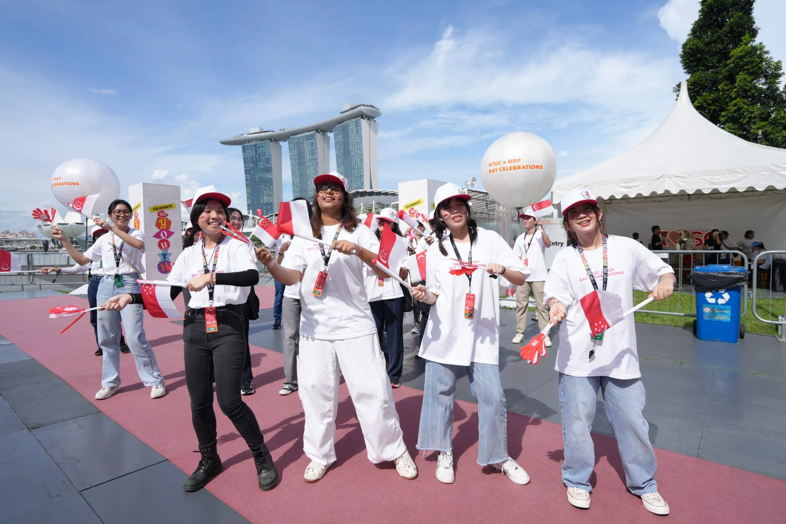 NTUC NDP Bay Celebrations 2025 is back with ballot-only tickets, live performances by local artists, interactive installations and more