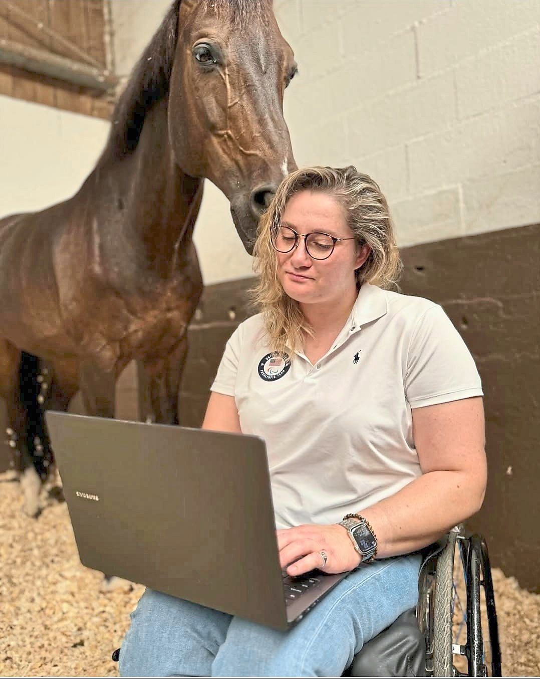 She lost her legs in a terrorist attack – now, she's a Paralympic equestrian