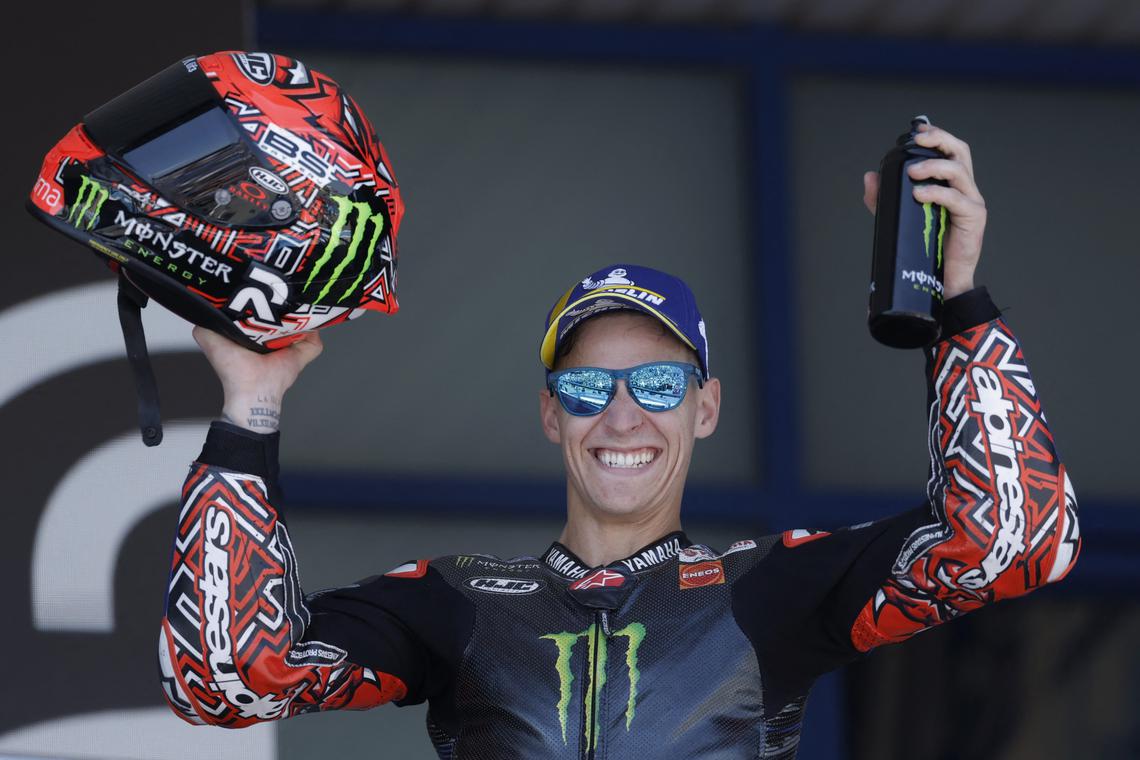 Yamaha's Quartararo pips Ducatis to clinch Dutch Grand Prix pole