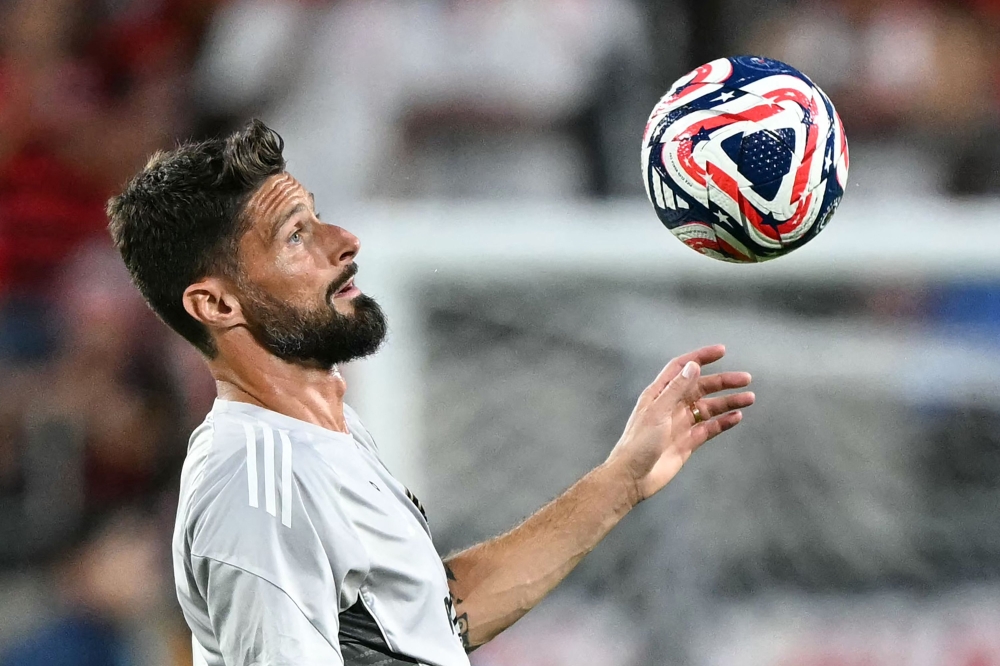 French striker Giroud to leave LAFC after just over a year, to play last game on Sunday