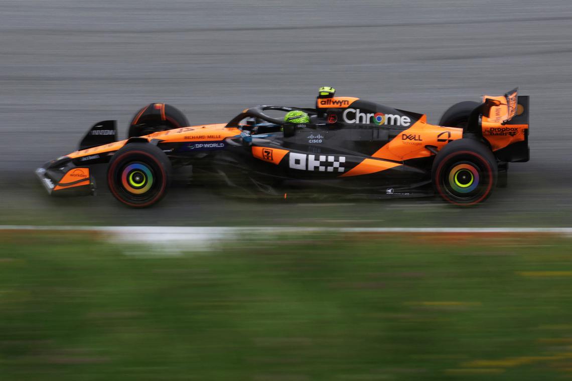 Stella proud of Norris after 'best qualifying of the year'