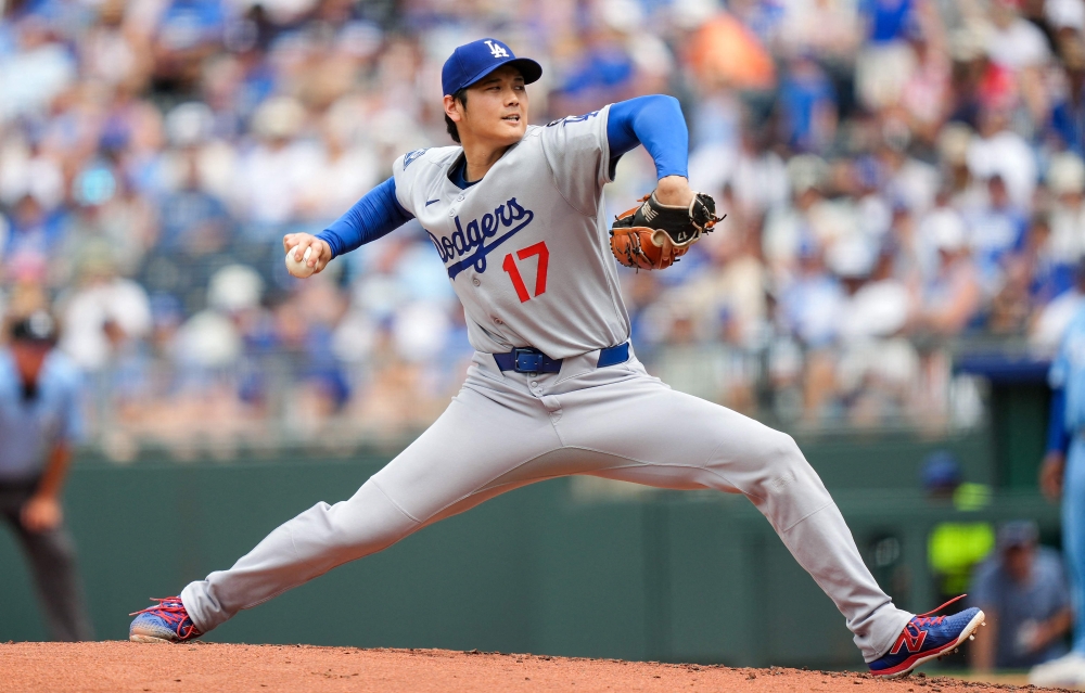 Ohtani unleashes 101.7mph fastball in third start for Dodgers