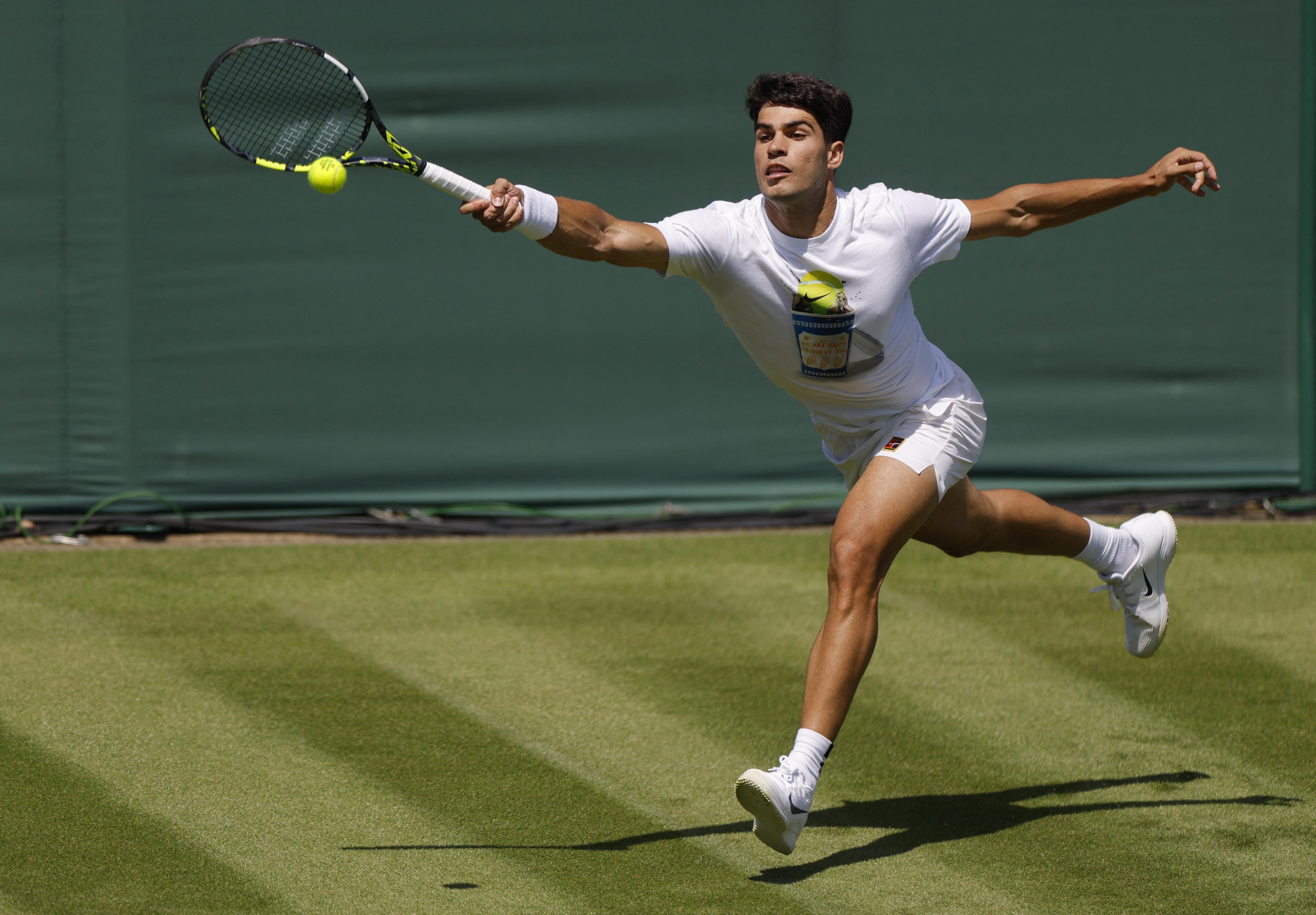 Fearless Carlos Alcaraz has third Wimbledon title in his sights
