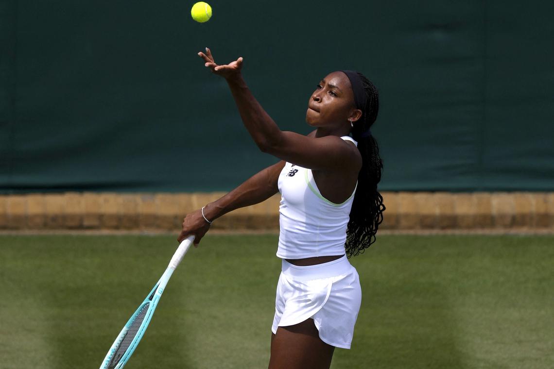Tennis–Cautious Gauff targets Channel Slam at Wimbledon, 10 years after Serena Williams