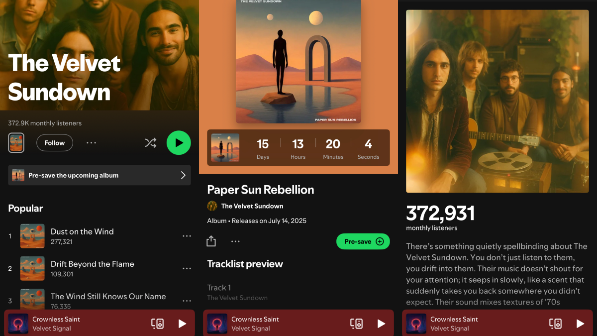 Is The Velvet Sundown an AI-generated band?