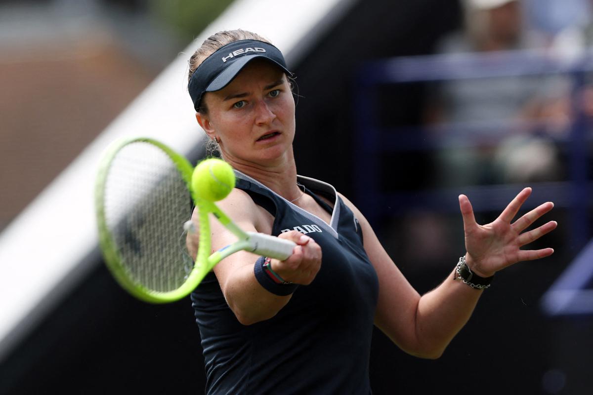 Krejcikova relishing return as Wimbledon champion despite injury scare