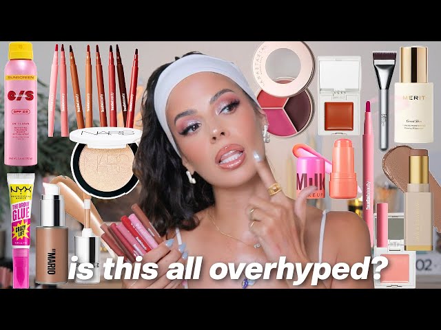 testing Tiktok's MOST VIRAL MAKEUP.... but was it worth it?!