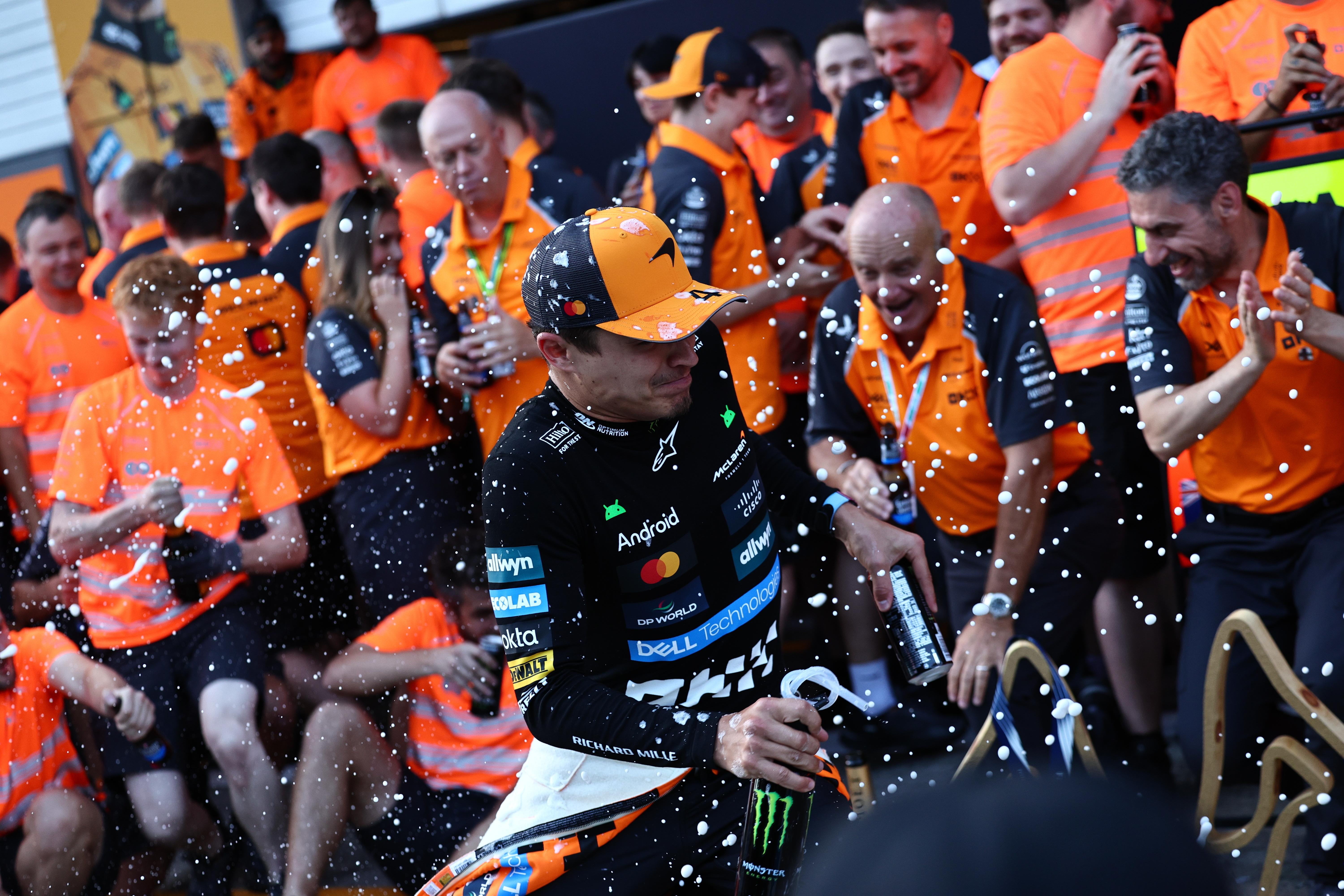 Lando Norris redeems himself at Austrian GP, but the race restarts again