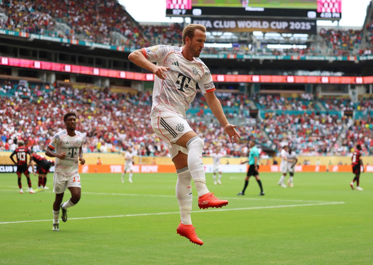 Harry Kane bags double as Bayern tame Flamengo to set up PSG clash
