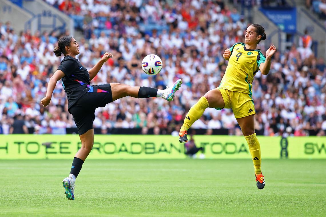 England deliver statement 7-0 win over Jamaica in final Euro warm-up