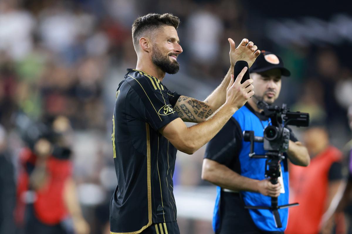 Giroud excited to join Lille after LAFC exit