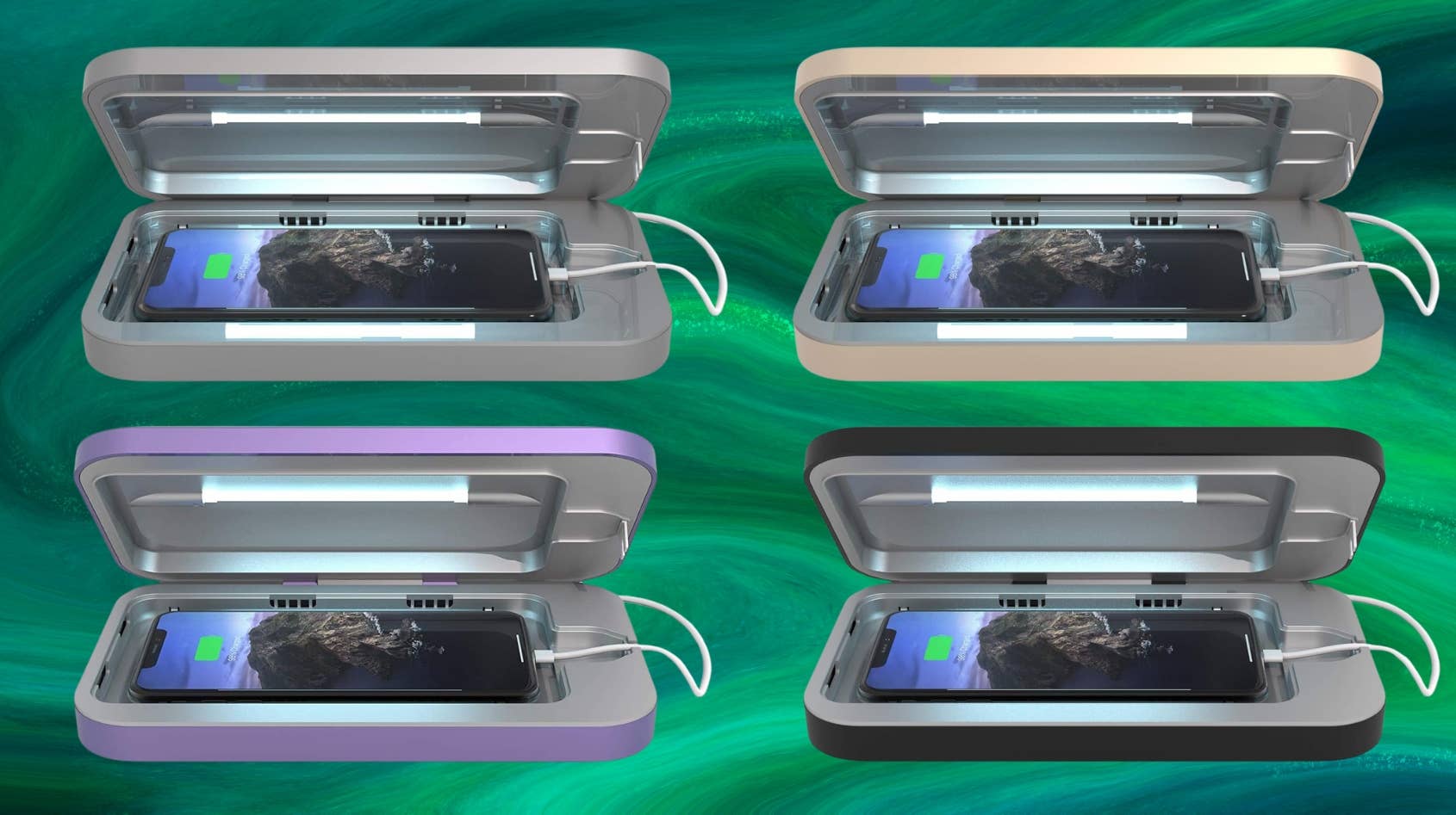 Experts Say Your Phone Screen Is Nasty With Acne-Causing Bacteria. This Handy Device Is A Perfect Solve.