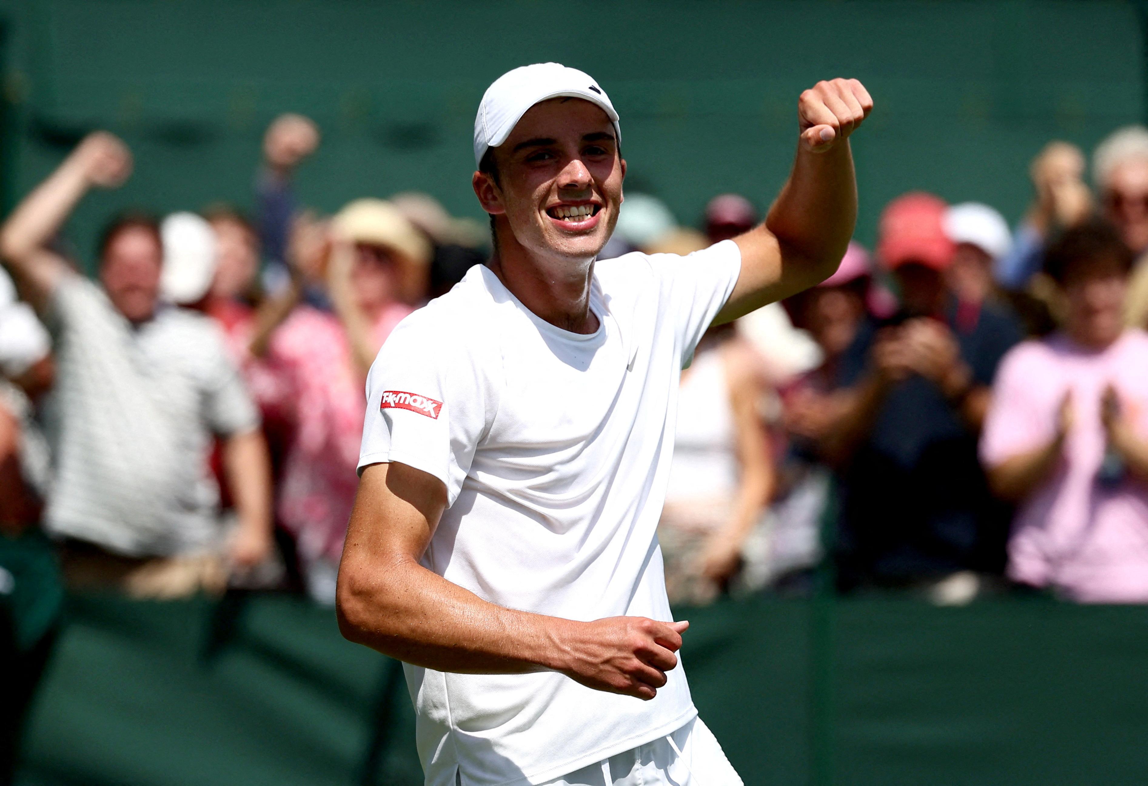 Wimbledon qualifier Oliver Tarvet vows to get creative with expenses
