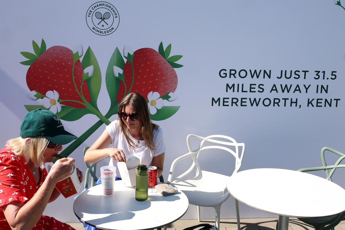 Wimbledon's strawberry champion faces rivals for its crown