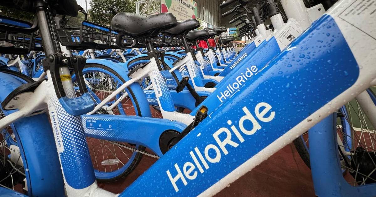 Centre-mounted phone holder, enhanced pedal feel: HelloRide adds more bikes with upgraded features to Singapore fleet