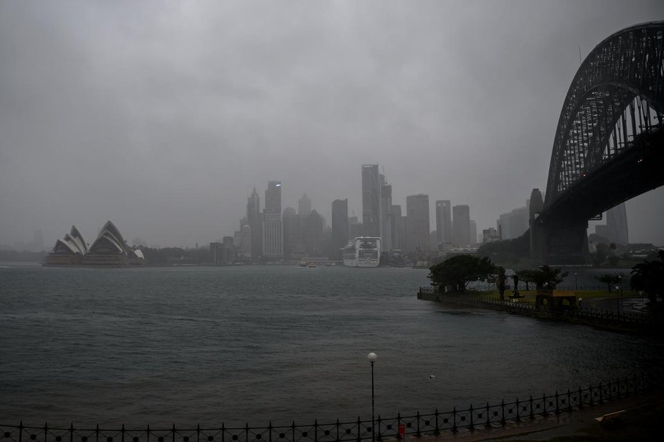 ‘Bomb cyclone’ pummels Sydney with heavy rains, winds