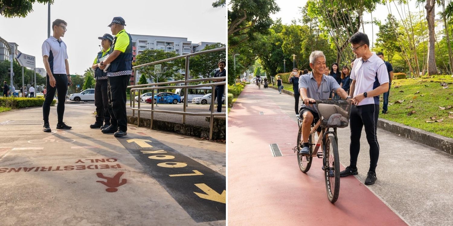 Cyclists & PMD users riding on ‘pedestrian-only paths’ May face s$2k fine or 3 months’ jail starting 1 July