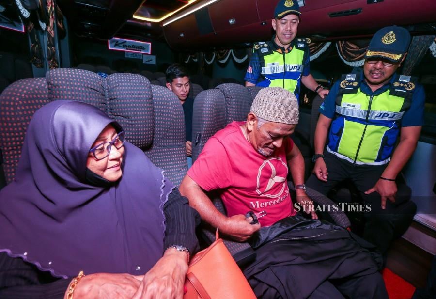 High compliance with seat belt rules among express, tour buses in Penang