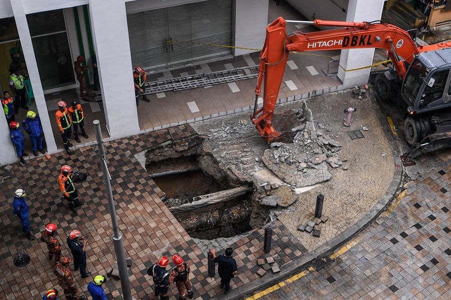 Full report on Jalan Masjid India sinkhole ready - Dr Zaliha