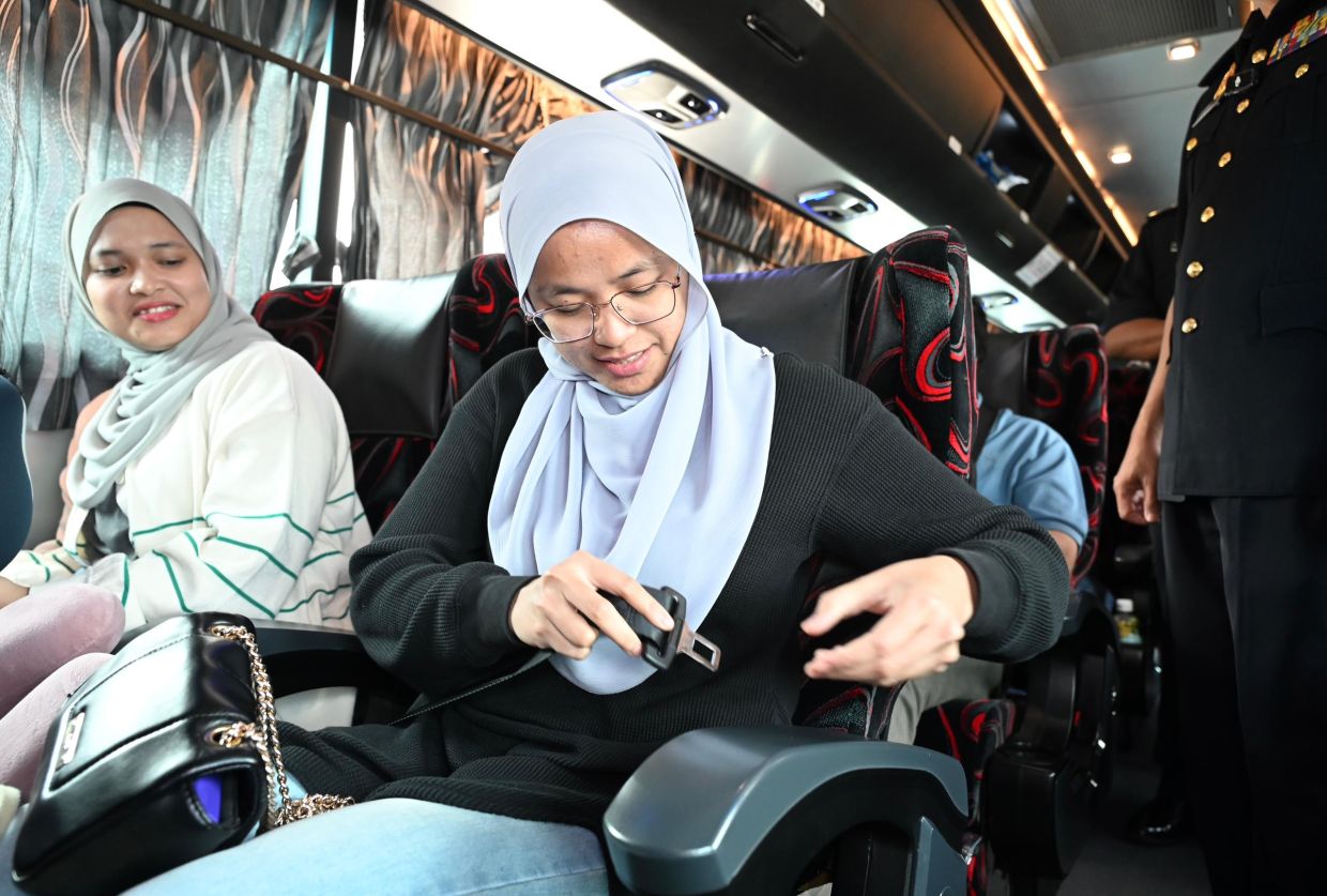 Selangor bus passengers show strong compliance with seatbelt regulations