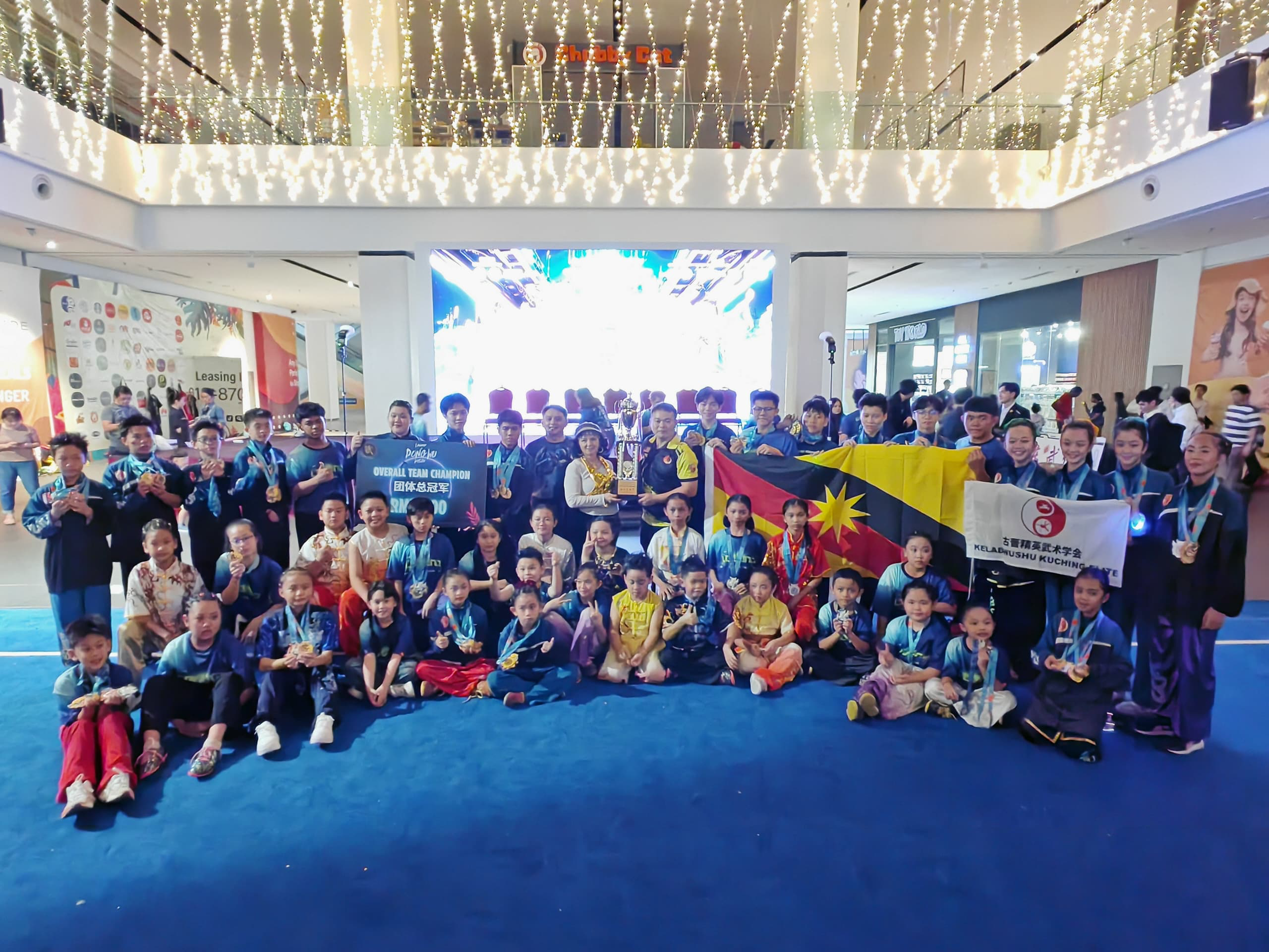 Sarawak wushu triplets dazzle in eye-popping debut in Klang