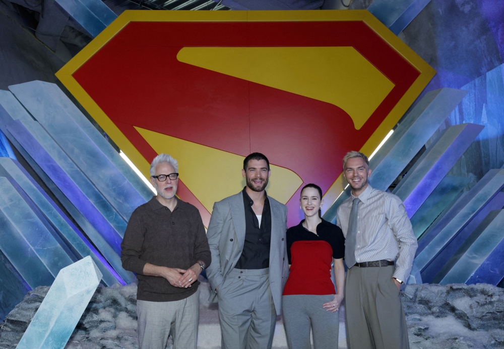 James Gunn’s new ‘Superman’ returns to screens with ‘kindness, flying dogs and space battles’