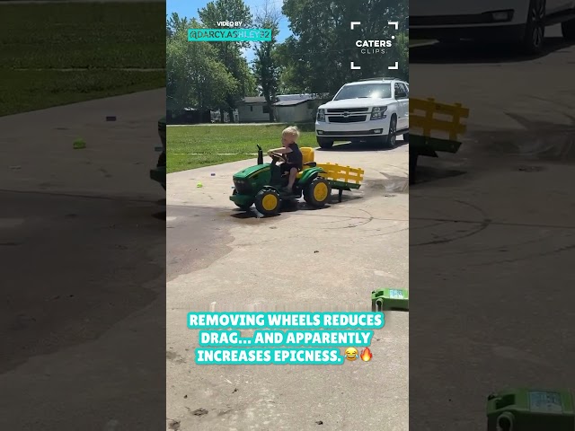 He Blew The Wheels Right Off