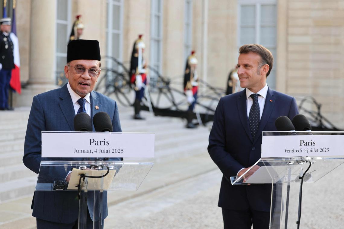 Anwar’s Paris visit a success, marks revival of partnerships across all sectors, says Macron