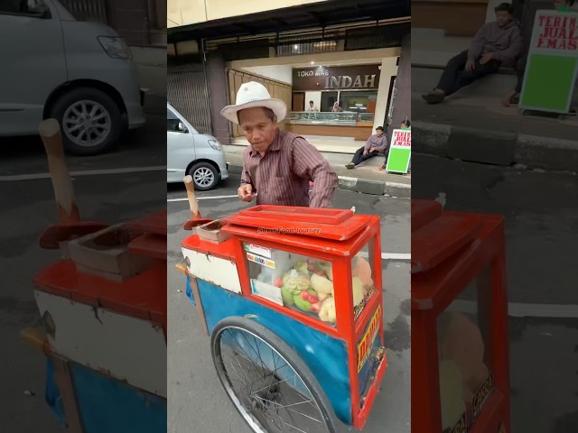Unique Crushed Fruit Salad In Bandung Indonesia