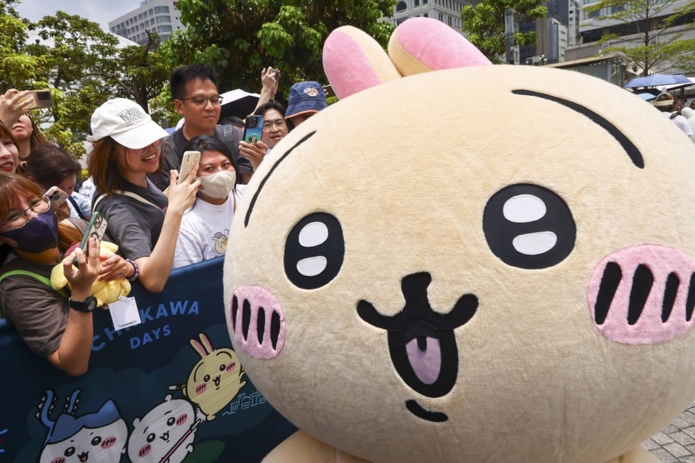 Chiikawa fans brave Hong Kong summer swelter for ‘preheat’ event before show
