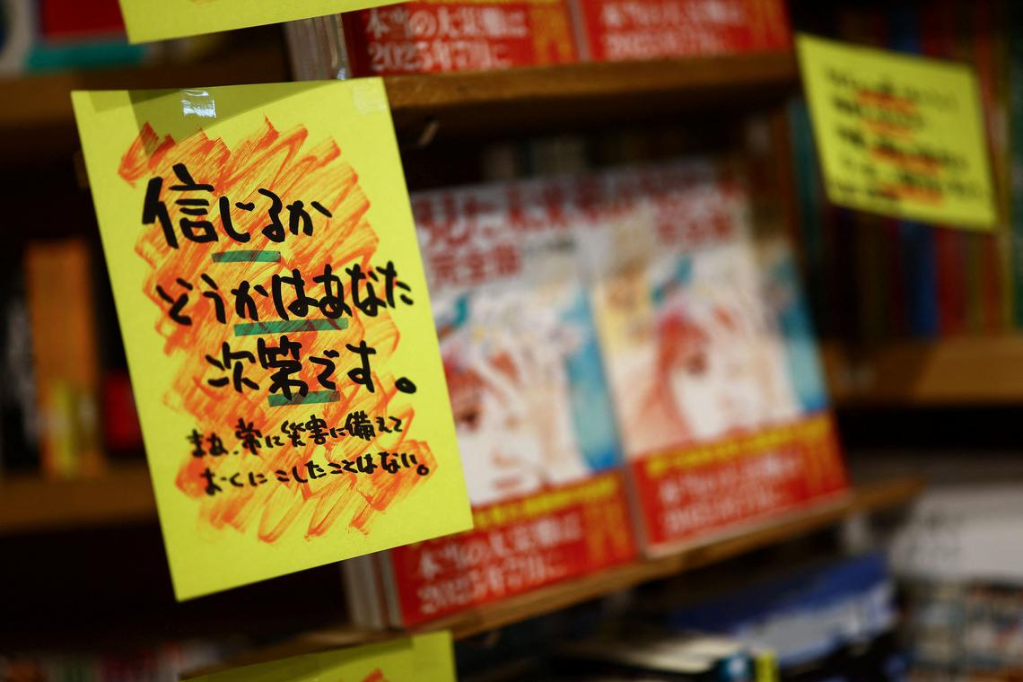 Japan braces for more quakes, authorities dismiss doomsday hype