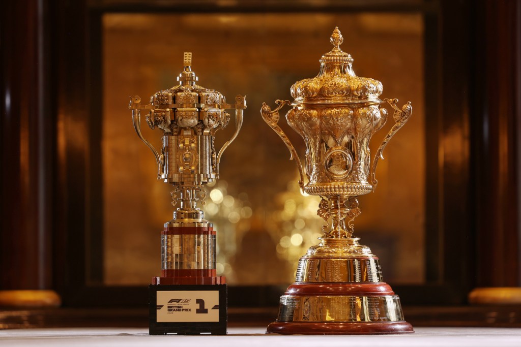 Lego made a life-sized trophy for the British Grand Prix – I talked to the designer to find out how it was built