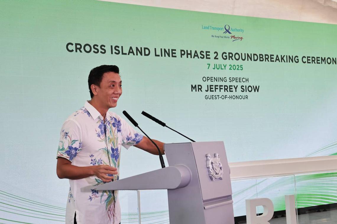 Construction starts on Cross Island Line phase 2; 6 MRT stations in S’pore’s west ready by 2032