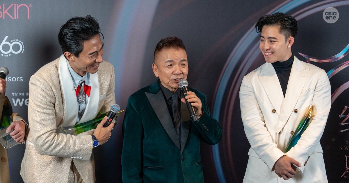 'Give the award to me first': Marcus Chin says suspense in Star Awards' top 10 popularity awards is bad for his weak heart