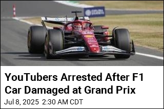 YouTubers Arrested After F1 Car Damaged at Grand Prix
