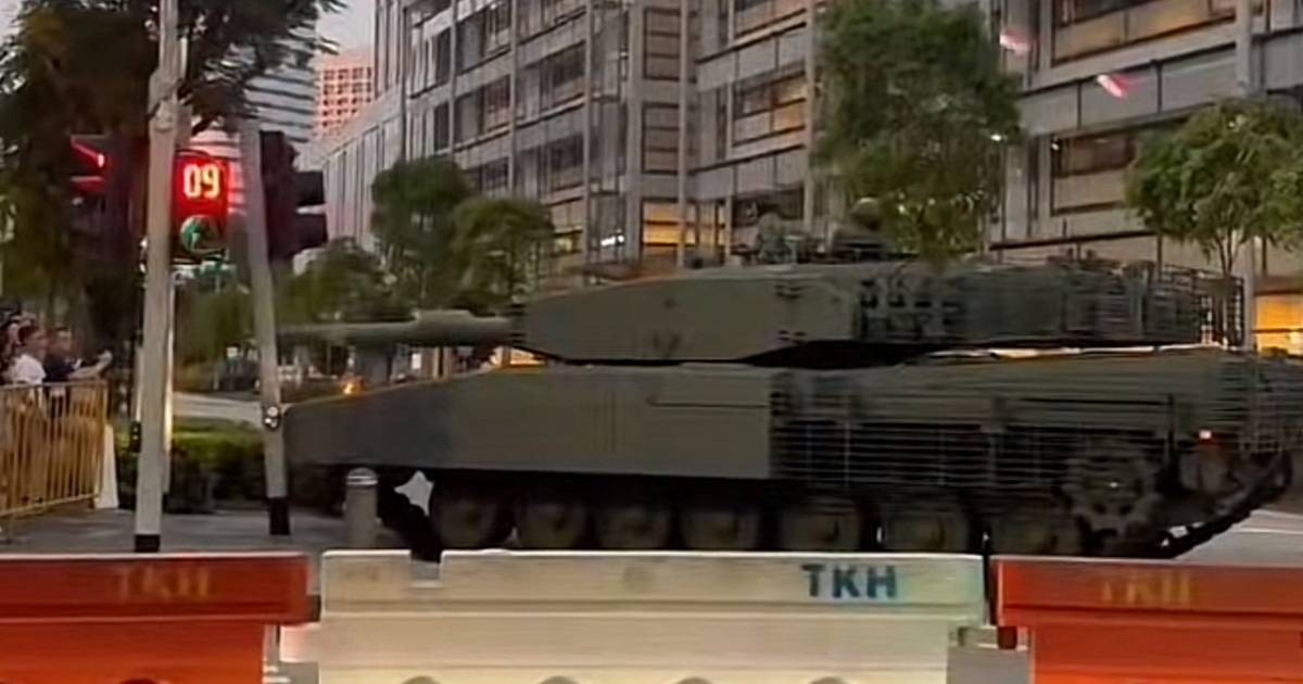 NDP tank hits traffic light: NSF responded with the appropriate SOP, says Mindef
