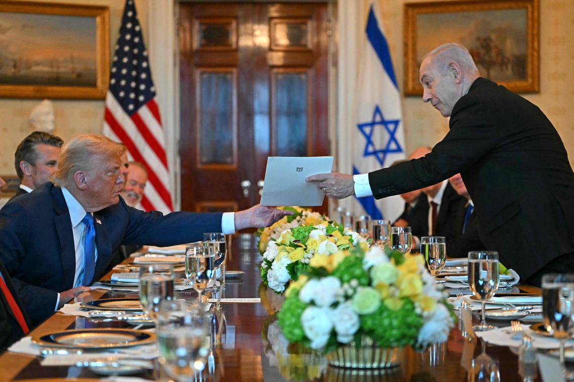 Netanyahu says he has nominated Trump for Nobel Peace Prize