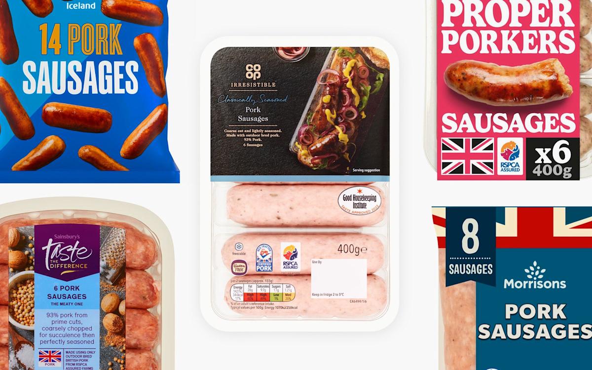 I tasted 50 supermarket sausages to find the best: Here are the winners and losers
